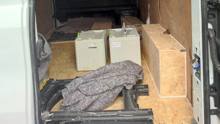 Office relocation Kensington — IT equipment packed and labelled for transit